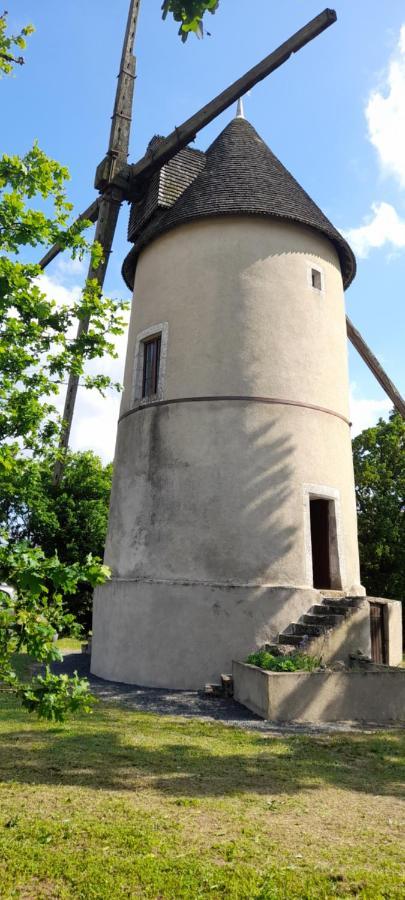 Moulin A Vent Le Champ Du Trail Villa Saint-Cyr-des-Gats Dış mekan fotoğraf